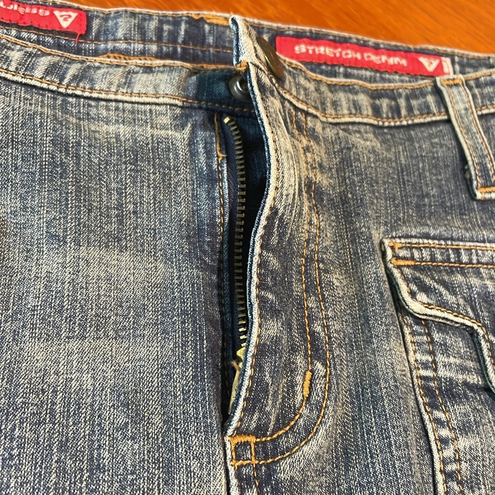 Guess vintage long denim skirt size 24 - Picture 7 of 8